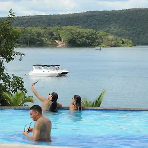  Apartamento Aldeia Do C104-com Cozinha , Churrasqueira E Bebidas Liberadas No Parque Aquatico, Internet Banda Larga, Rampa Barco E Jet, Pesqueiro Brasil